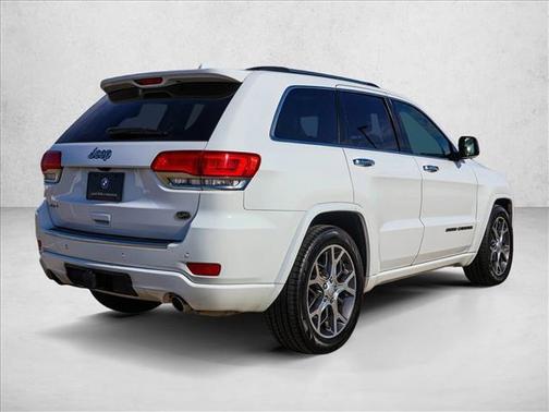 Bright White Clearcoat 2021 Jeep Grand Cherokee Overland