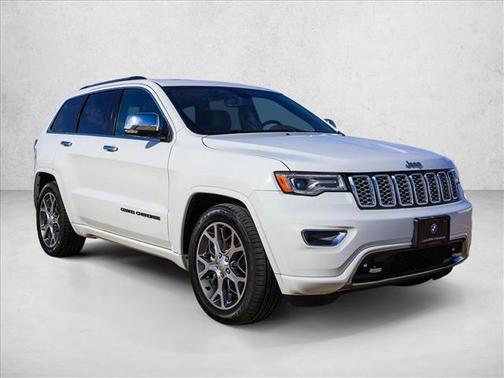Bright White Clearcoat 2021 Jeep Grand Cherokee Overland