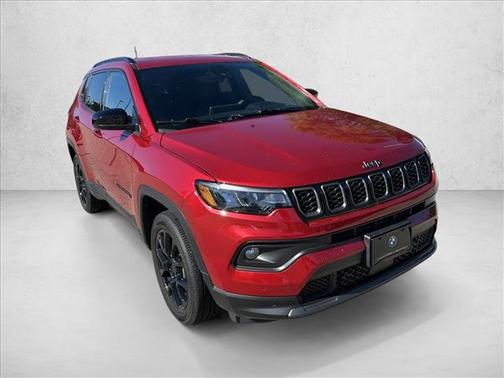 Red Hot Pearlcoat 2025 Jeep Compass Latitude