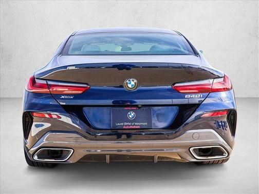 Carbon Black Metallic 2024 BMW 840 Gran Coupe i xDrive