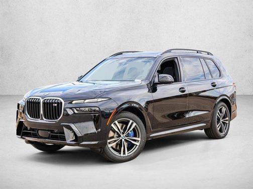 Black Sapphire Metallic 2025 BMW X7 M60i