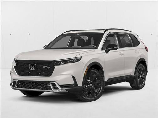 Platinum White Pearl 2023 Honda CR-V Hybrid Sport Touring AWD