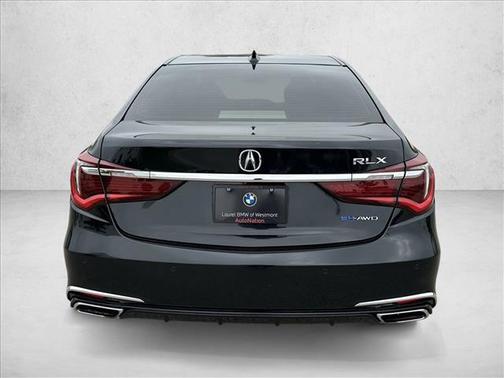 Majestic Black Pea 2019 Acura RLX Sport Hybrid Advance Package