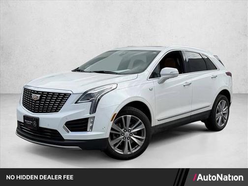 Crystal White Tricoat 2024 Cadillac XT5 Premium Luxury