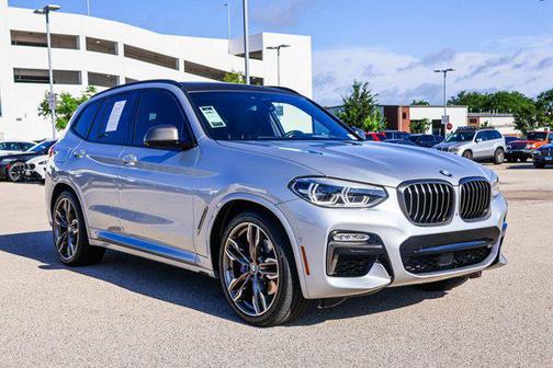 Glacier Silver Metallic 2019 BMW X3 M40i