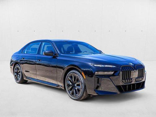 Black Sapphire Metallic 2025 BMW 760 i xDrive