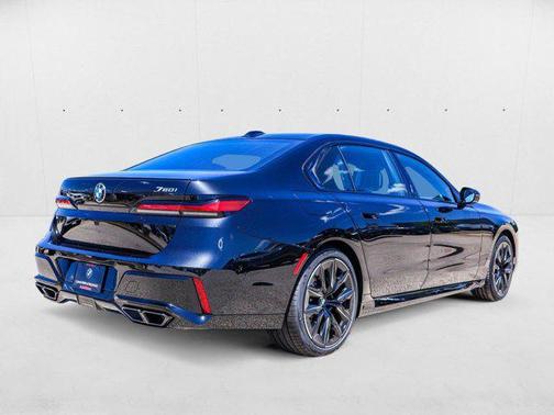 Black Sapphire Metallic 2025 BMW 760 i xDrive