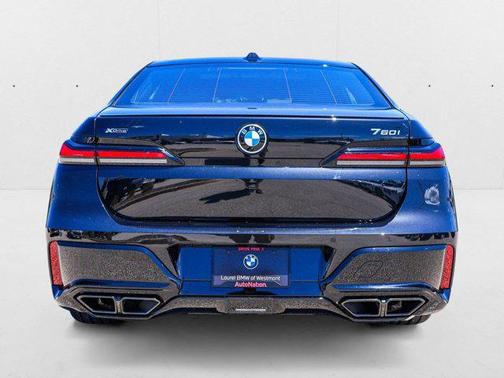Black Sapphire Metallic 2025 BMW 760 i xDrive