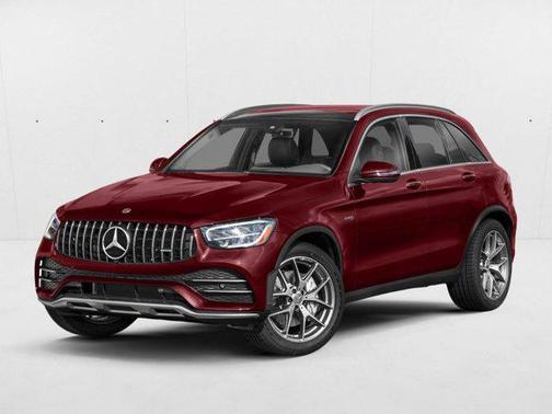 designo Cardinal Red Metallic 2021 Mercedes-Benz AMG GLC 43 4MATIC