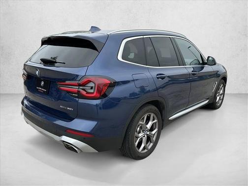 Phytonic Blue Metallic 2022 BMW X3 xDrive30i