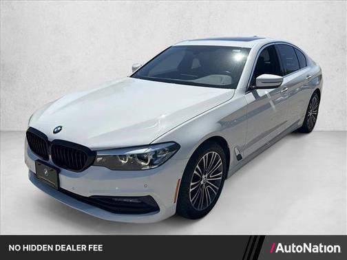 Alpine White 2018 BMW 540 xDrive