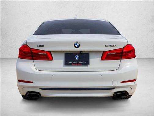 Alpine White 2018 BMW 540 xDrive