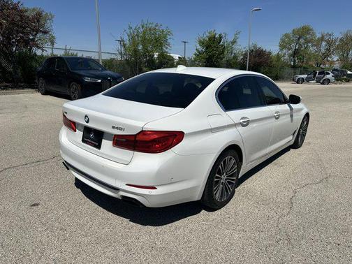 Alpine White 2018 BMW 540 xDrive