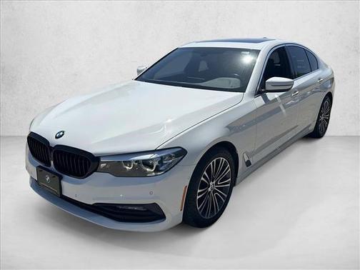 Alpine White 2018 BMW 540 xDrive