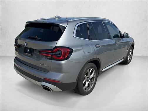 Skyscraper Grey Metallic 2024 BMW X3 xDrive30i