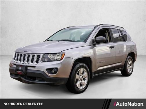 Billet Silver Metallic Clearcoat 2016 Jeep Compass Sport