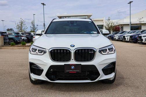Alpine White 2020 BMW X3 M Competition