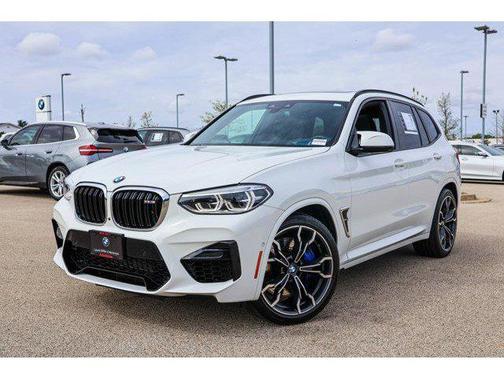 Alpine White 2020 BMW X3 M Competition