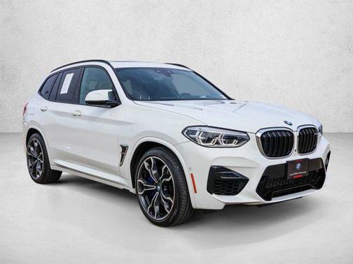Alpine White 2020 BMW X3 M Competition