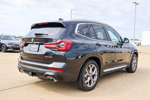 Black Sapphire Metallic 2022 BMW X3 xDrive30i
