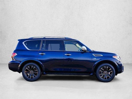 Hermosa Blue Pearl 2020 Nissan Armada Platinum 4WD