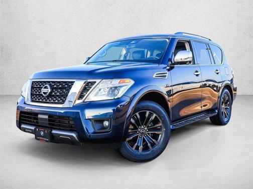Hermosa Blue Pearl 2020 Nissan Armada Platinum 4WD
