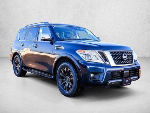 Hermosa Blue Pearl 2020 Nissan Armada Platinum 4WD
