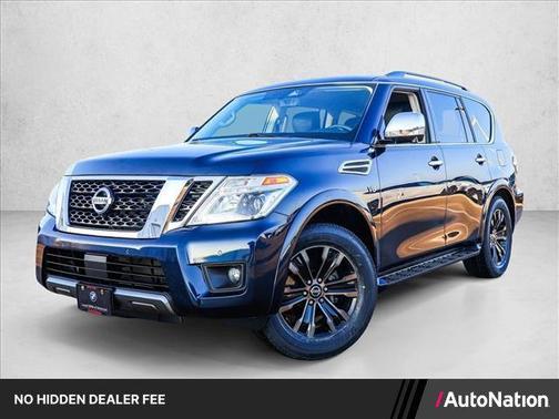 Hermosa Blue Pearl 2020 Nissan Armada Platinum 4WD