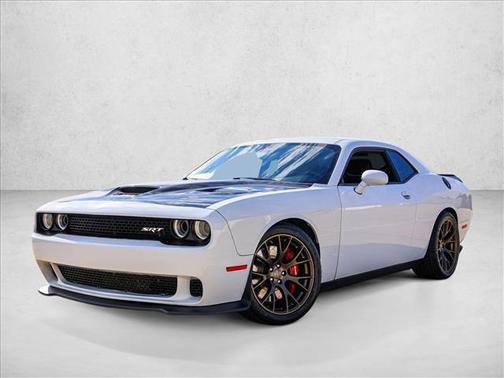 Bright White Clearcoat 2015 Dodge Challenger SRT Hellcat