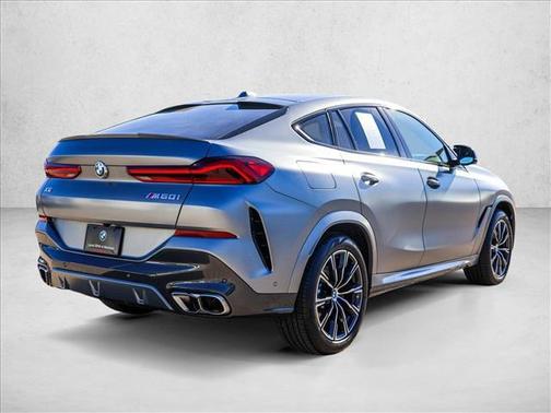 Frozen Pure Grey Metallic 2026 BMW X6 M60i