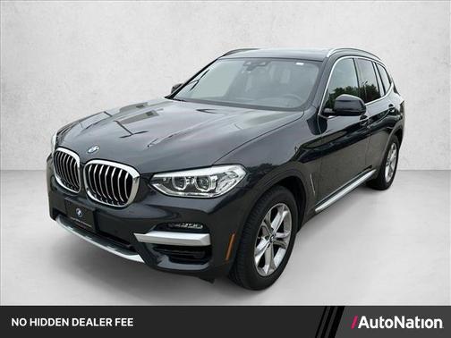 Dark Graphite Metallic 2021 BMW X3 xDrive30i