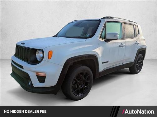 Alpine White Clearcoat 2020 Jeep Renegade Altitude