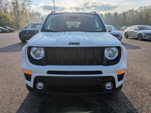 Alpine White Clearcoat 2020 Jeep Renegade Altitude