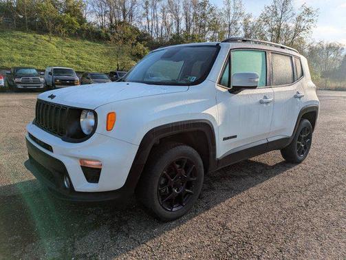 Alpine White Clearcoat 2020 Jeep Renegade Altitude