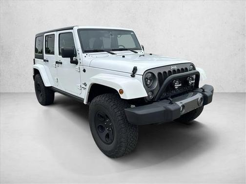 Bright White Clearcoat 2015 Jeep Wrangler Unlimited Freedom Edition