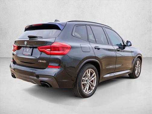 Black Sapphire Metallic 2021 BMW X3 M40i