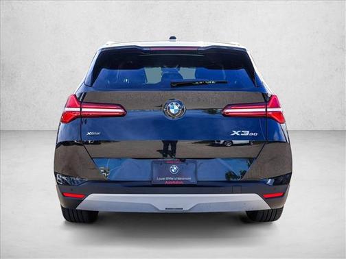 Black Sapphire Metallic 2026 BMW X3 30 xDrive