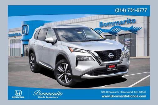 Brilliant Silver Metallic 2023 Nissan Rogue Platinum