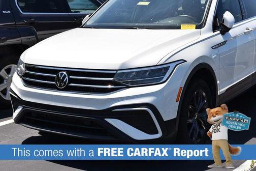Pure White 2023 Volkswagen Tiguan 2.0T SE