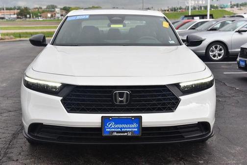 Platinum White Pearl 2023 Honda Accord Hybrid Sport