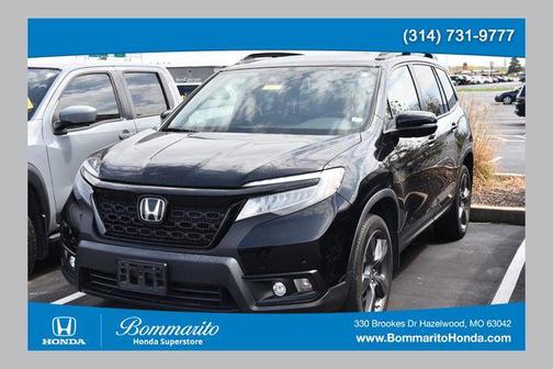 Black 2019 Honda Passport Touring