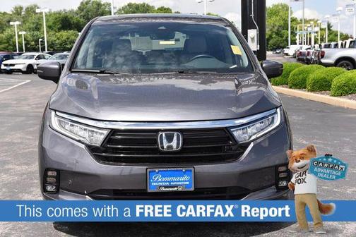 Gray 2022 Honda Odyssey Touring