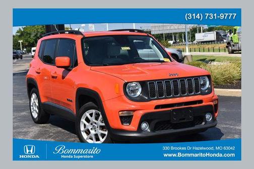Omaha Orange Clearcoat 2019 Jeep Renegade Latitude