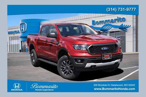 Rapid Red Metallic Tinted Clearcoat 2021 Ford Ranger XLT
