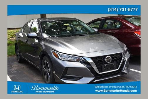 Gun Metallic 2021 Nissan Sentra SV