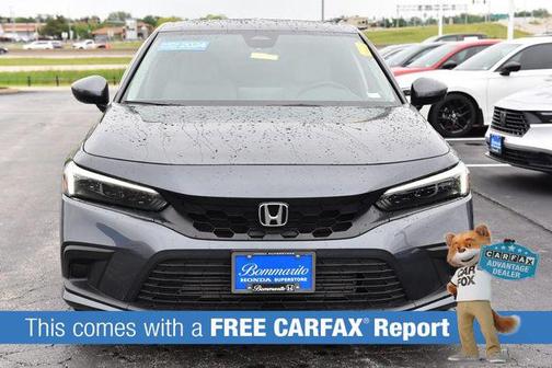 Gray 2024 Honda Civic EX-L