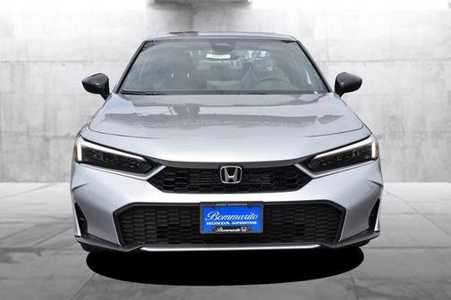 Silver Metallic 2026 Honda Civic Hybrid Sport