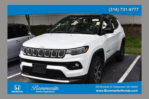 Bright White Clearcoat 2025 Jeep Compass Limited
