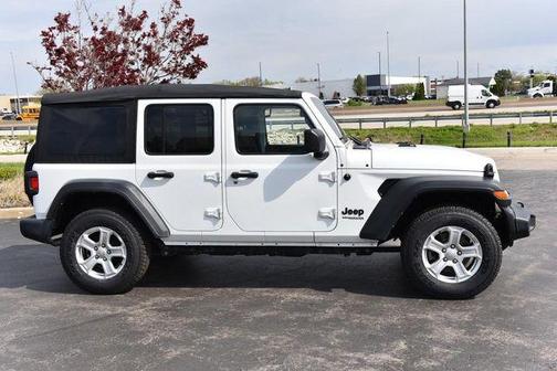 Bright White Clearcoat 2022 Jeep Wrangler Unlimited Sport
