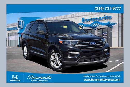 Agate Black Metallic 2020 Ford Explorer XLT